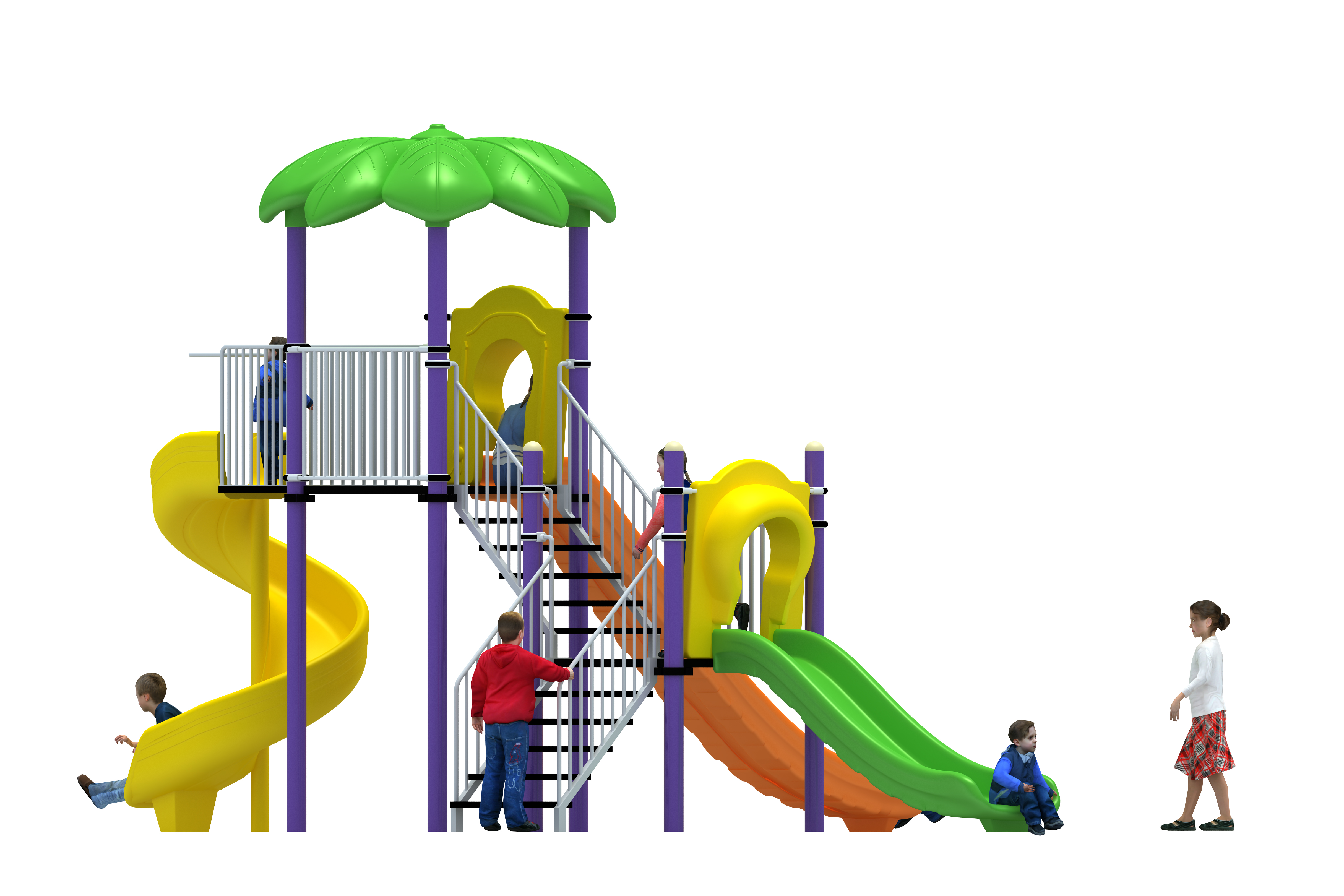 Klasik Seri Oyun Grubu B-PRK-01 PRK-05 | Metal Oyun Grupları | Erse Kent Mobilyaları